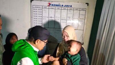 Kunjungi Purwakarta Cak Imin Temui 100 Anak yang Disunat