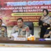 Polda Aceh Berhasil Gagalkan Narkotika Jenis Sabu Seberat 20 Kg Dan Ganja Seberat 150 Kg