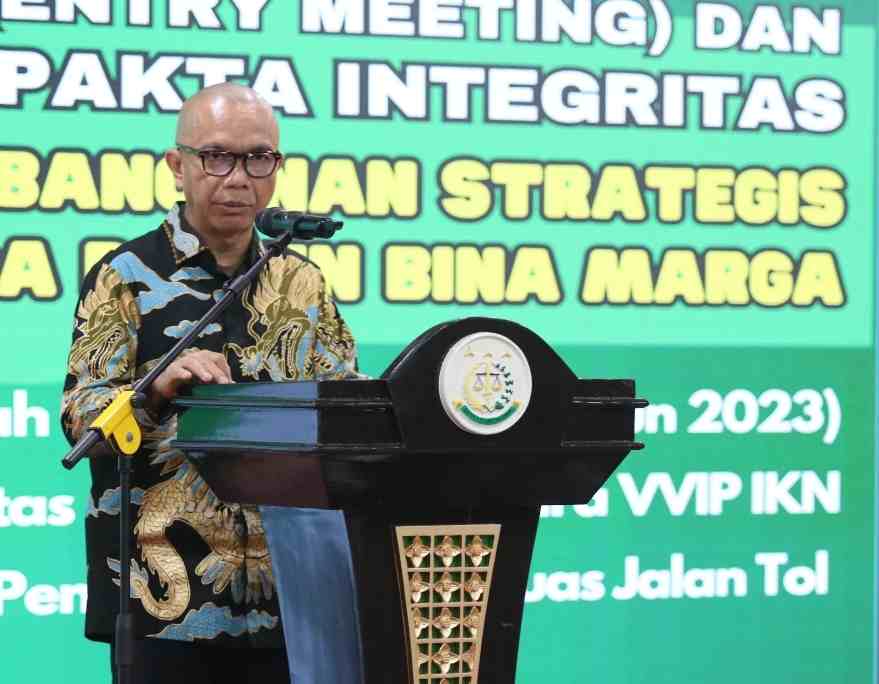 JAM- Intelijen Setujui dan Saksikan Pakta Integritas Pengamanan Pembangunan Bandara Udara VVIP di IKN