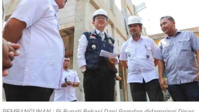 Dinas Cipta Karya Kabupaten Bekasi Rampungkan Infrastruktur Bangunan Sekolah 2023