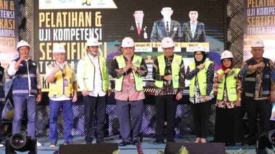 Uji Kompetensi Sertifikasi Tenaga Konstruksi digelar Dinas SDABMBK Kabupaten Bekasi