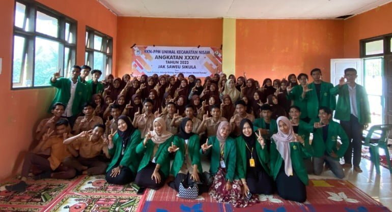 KKN-PPM Unimal Kec.Nisam Gelar Sosialisasi Narkoba LiterasiI, dan Bullying Di Sekolah  SMAN 1 Nisam