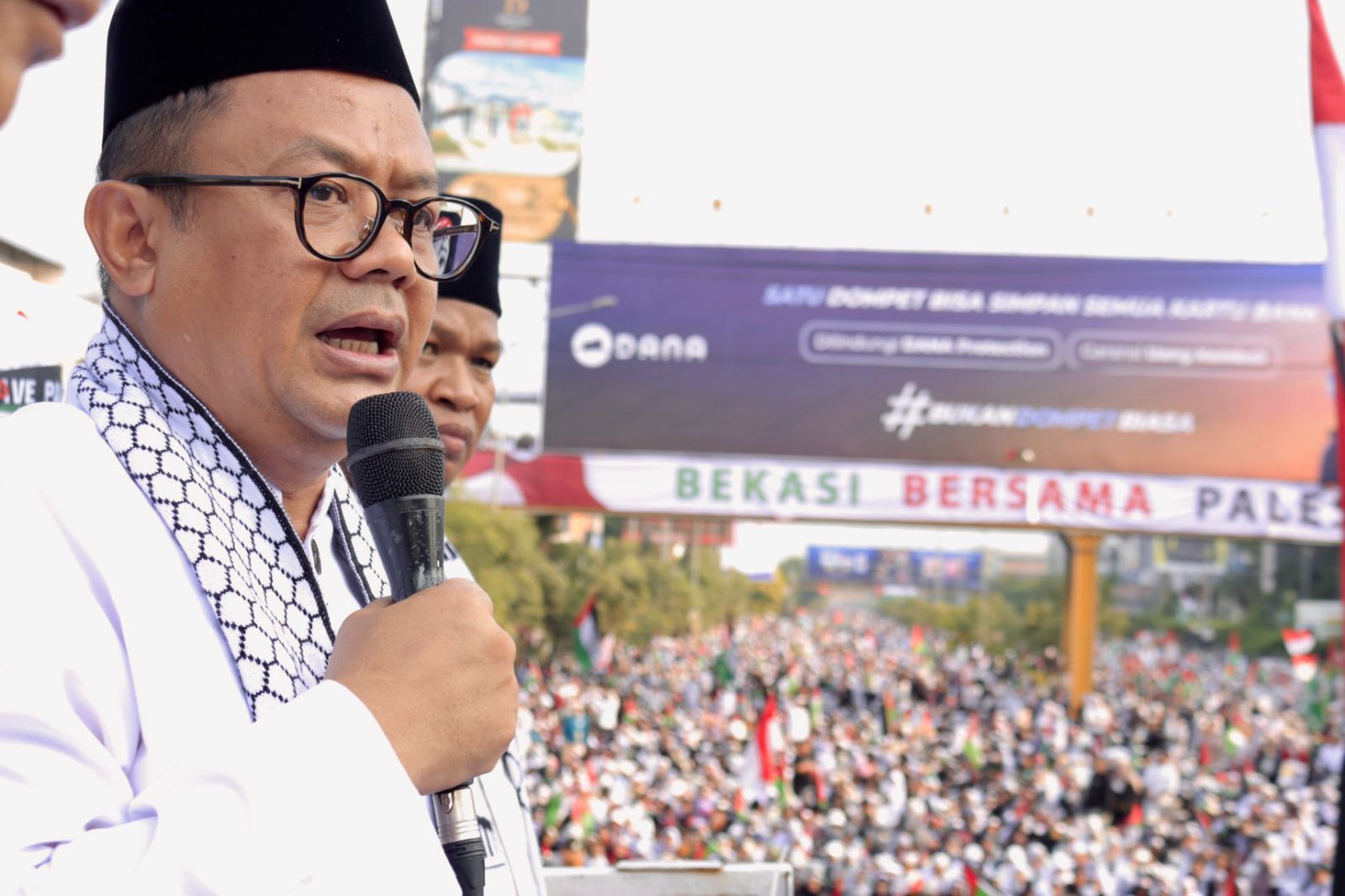 Bekasi Bersama Palestina, Pj. Wali Kota Bekasi: "Bersama Menyuarakan Kemerdekaan Palestina"