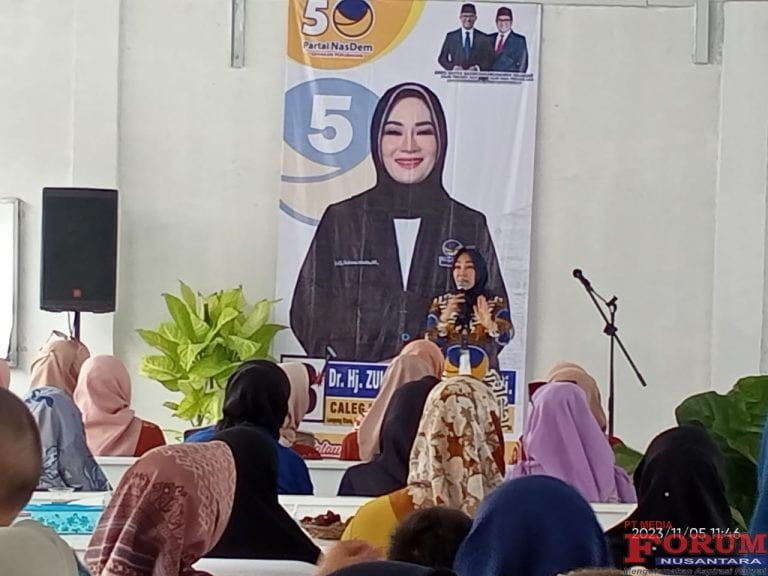 Caleg DPR-RI DR Zuliana Abidin,SE,, M.S.I .Siraturahmi Bersama warga Lampung Utara