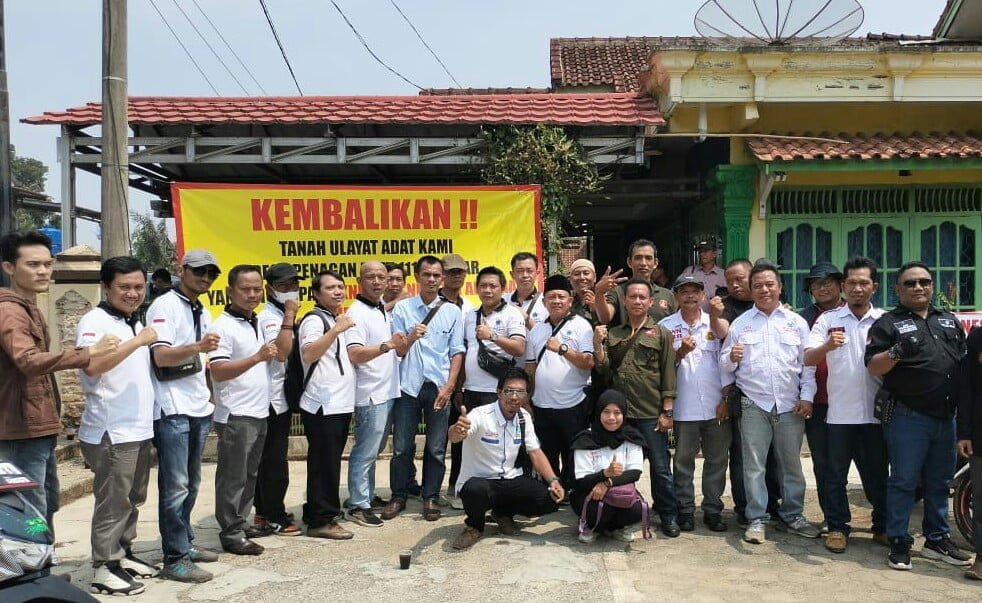 Tokoh Adat Abung Timur , Ansori Sabag Tunda Aksi Massa Duduki Lahan Di Duga Di Kuasain Oknum TNI AL (KIMAL) LAMPURA.