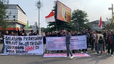 Forum Mahasiswa Bekasi Melawan (FM-BM) Desak PJ Walikota Bekasi Agar Wujudkan Pendidikan Gratis dan Bersihkan Bekasi dari KKN