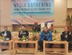 Diskominfosantik Kabupaten Bekasi Adakan Media Gathering 2023