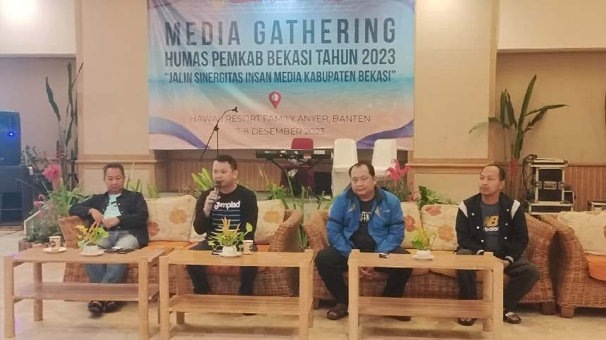Diskominfosantik Kabupaten Bekasi Adakan Media Gathering 2023