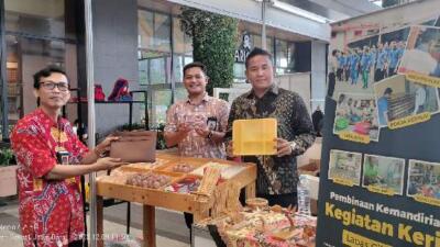 Lapas Kelas II A Cikarang Buka Stand Pameran UMKM Bekasi di Living Plaza, Perkenalkan Produk Hasil Binaan