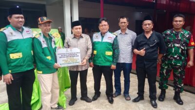 Baznas Kabupaten Bekasi Gelar Program Bekasi Permata dan Bekasi Bening di Desa Cibarusah Jaya