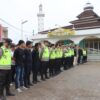 Personil Polres PALI Laksanakan Pengamanan Gemerlap Flashmob Yang digelar Oleh Partai Keadilan Sejahtera (PKS)