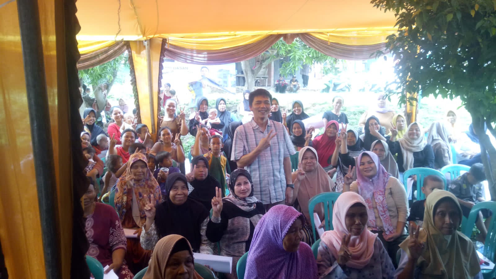 H. Irpan Haeroni, SE Anggota Komisi 5 DPRD provinsi Fraksi Gerinda Kabupaten Bekasi Sosialisasi Penyebarluasan Peraturan Daerah