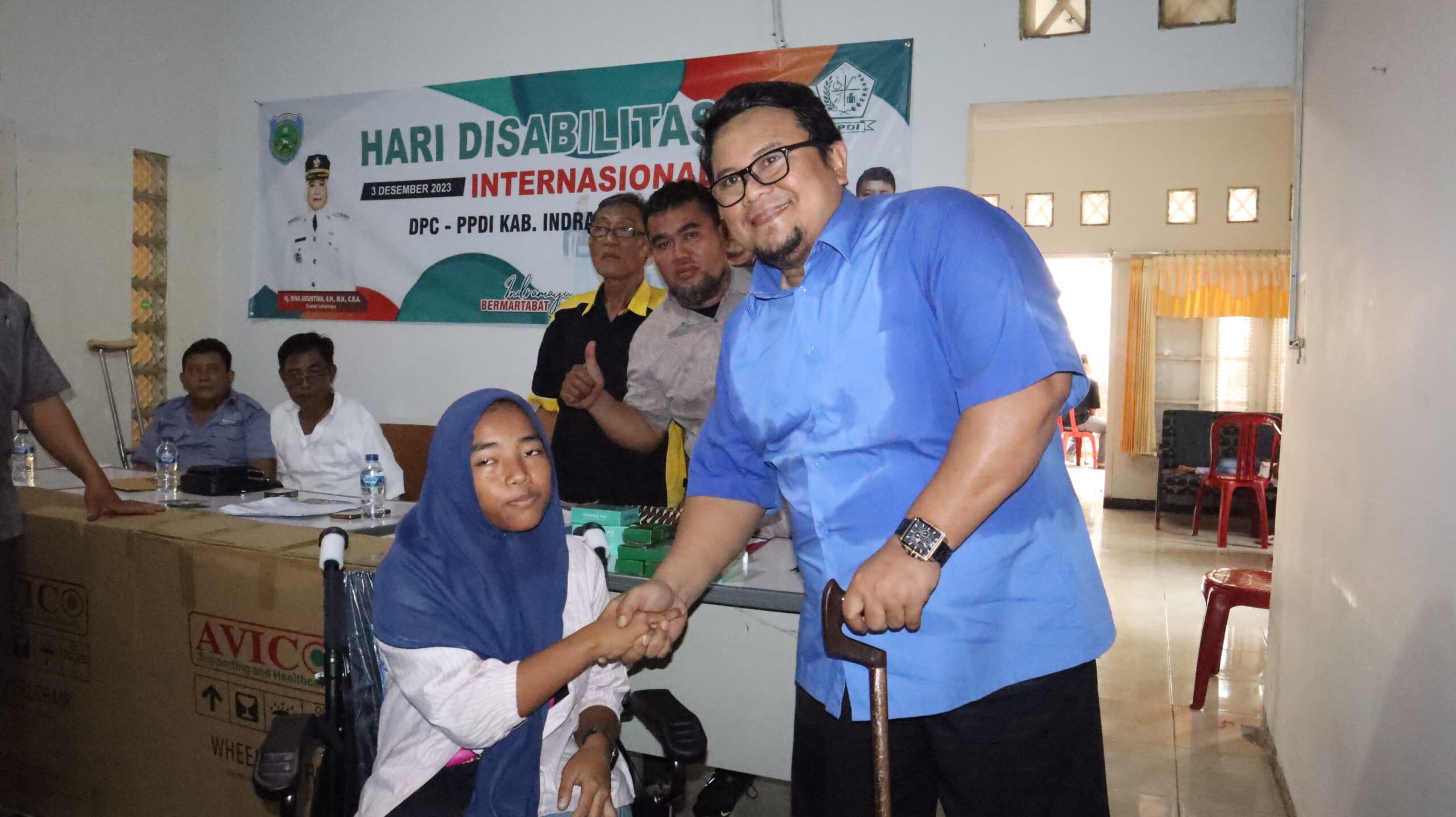 Ketua Umum PPDI Menghadiri Perayaan Hari Disabiltas International Di Kabupaten Indramayu