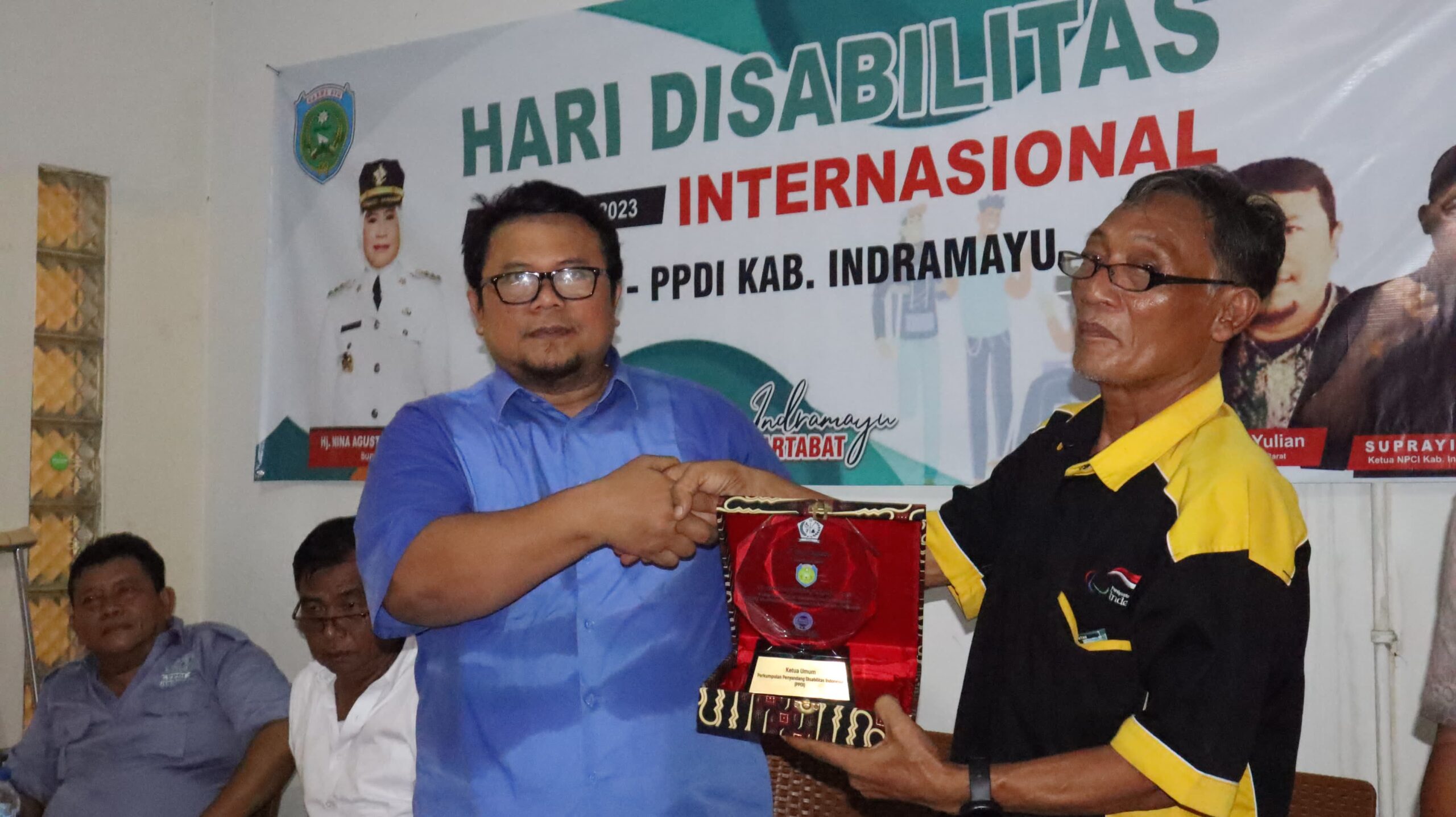 Ketua Umum PPDI Menghadiri Perayaan Hari Disabiltas International Di Kabupaten Indramayu