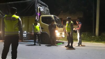 Polsek Penukal Utara Laksanakan Operasi Kegiatan Rutin Yang di Tingkatkan Berupa Razia Terpadu,