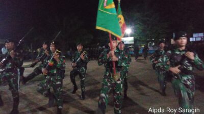 Memperingati Hari Juang Infanteri Ke- 75 TNI AD, Polsek Tanah Abang Bersinergi Penuh Semangat Meriahkan