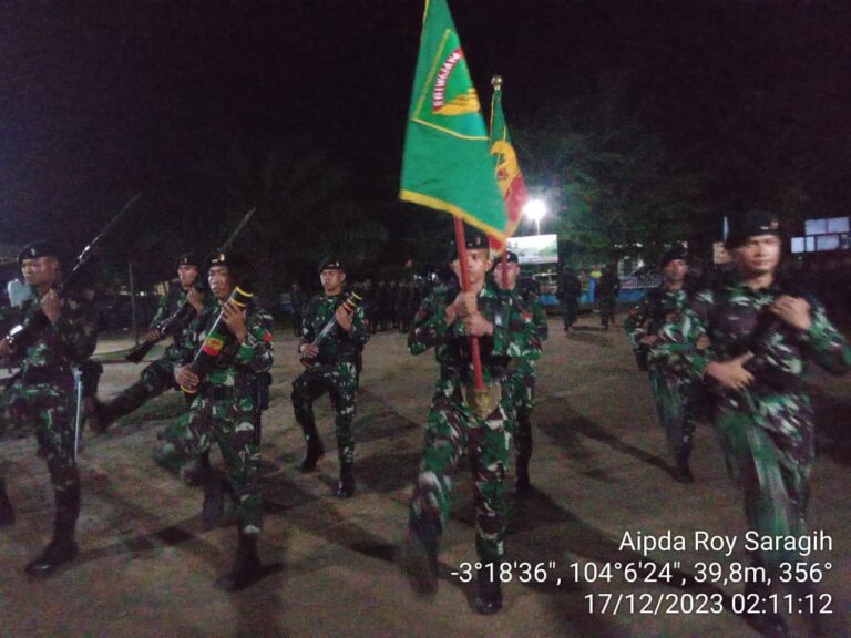 Memperingati Hari Juang Infanteri Ke- 75 TNI AD, Polsek Tanah Abang Bersinergi Penuh Semangat Meriahkan