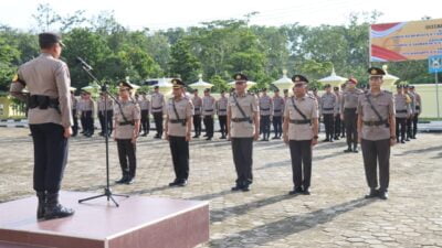 Kapolres PALI Pimpin Langsung Acara Sertijab