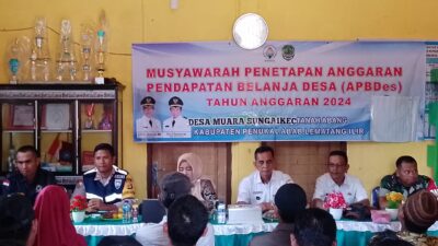 Polsek Tanah Abang Hadiri Kegiatan Musyawarah Penetapan APBDes 2024