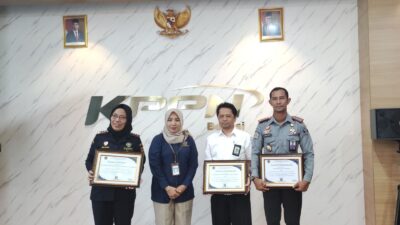 Lapas Cikarang Kelas IIA Terpilih Sebagai Penerima Penghargaan KPPN Award