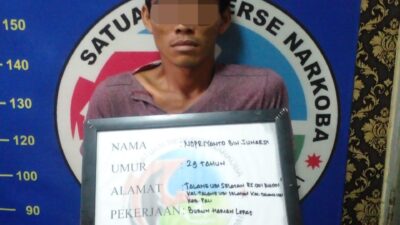 Sat Res Narkoba Polres PALI kembali Berhasil Mengamankan Terduga Pelaku Pengedar Narkotika Jenis Sabu