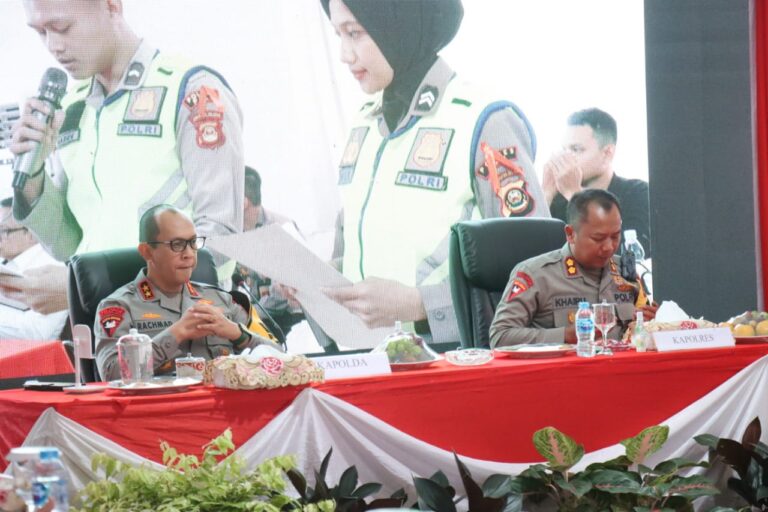 Kapolda Sumsel, IRJEN POL Albertus Rachmad Wibowo, S.I.K Melakukan Kunjungan kerja (Kunker) ke kabupaten PALI ,