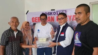 Caleg PKS Teti Lestari Dampingi Timnas AMIN Resmikan Posko Gerakan Rakyat di Cikarang Barat Kabupaten Bekasi