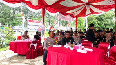 Polres PALI Turut Serta Dalam kegiatan Simulasi Pemungutan, Penghitungan Suara, dan Pemanfaatan Sirekap untuk Pemilu Tahun 2024 di Kantor KPU Kabupaten PALI,