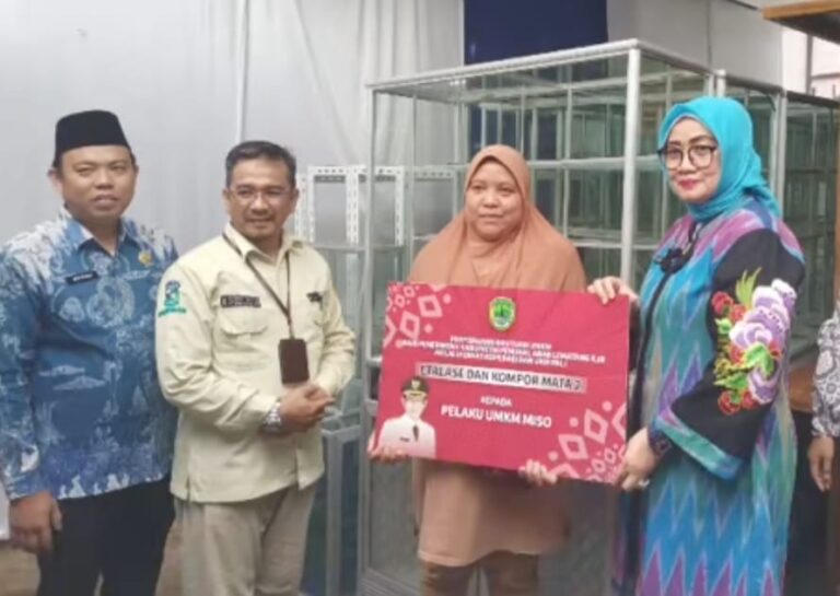 479 Pelaku UMKM Mendapat Bantuan Peralatan dan Bahan baku Dari Pemda PALI,