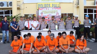 Polres PALI Mengadakan Press Release Akhir Tahun 2023, Memaparkan Sejumlah keberhasilan Dalam Mengungkap Berbagai kasus,Baik Tindak Pidana Maupun kecelakaan Lalu Lintas,