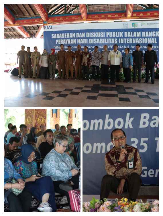 PPDI gelar Diskusi Asik Menuju Lombok Barat Inklusif melalui Implementasi Perbup Nomor 35 Tahun 2023 dan Perdes Inklusif