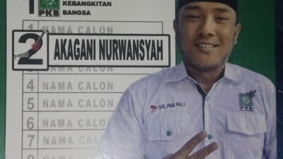 Aka Gani Nurwansah Calon DPRD Kabupaten PALI, Dari Partai PKB Siap Menyalurkan Aspirasi Masyarakat