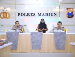 Rilis Akhir Tahun 2023 Polres Madiun, Kasus Kriminal Secara Umum Menurun