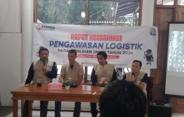 Panwascam Bojongmangu Ingatkan Pentingnya Netralitas Aparatur Desa, BPD, ASN dan TNI/Polri pada Pemilu 2024