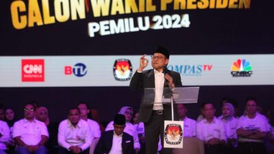 Sikap Moderator Hentikan Waktu Muhaimin jadi Catatan KPU