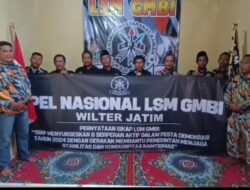 Apel Nasional LSM GMBI WILTER JATIM menuju Pemilu Dami 2024 adalah Langkah Nyata Konsep Bela Negara