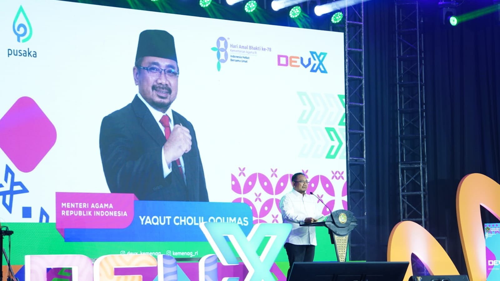 Gelar Dev-X, Kemenag Fasilitasi Anak Muda Lebih Dekat dengan Religi 