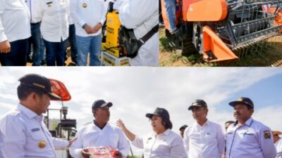 Pj Gubernur Sumut Tanam Cabai hingga Beri Bantuan ke Petani Karo