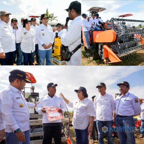 Pj Gubernur Sumut Tanam Cabai hingga Beri Bantuan ke Petani Karo