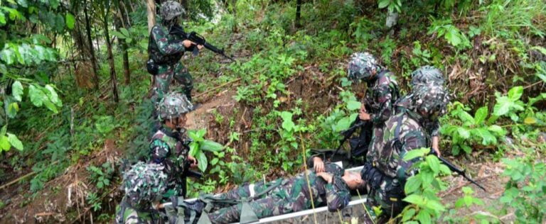 Guna Untuk Meningkatkan Kemampuan,Prajurit Yonif 9 Marinir Melaksanakan Latihanir