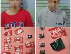 Jadi Kurir Narkotika,Dua Pelajar Diamankan Satres Narkoba Polres Lampung Utara