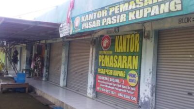 Pasar Pasir Kupang Nagasari Sepi !! Begini Kata Pegelola Pasar