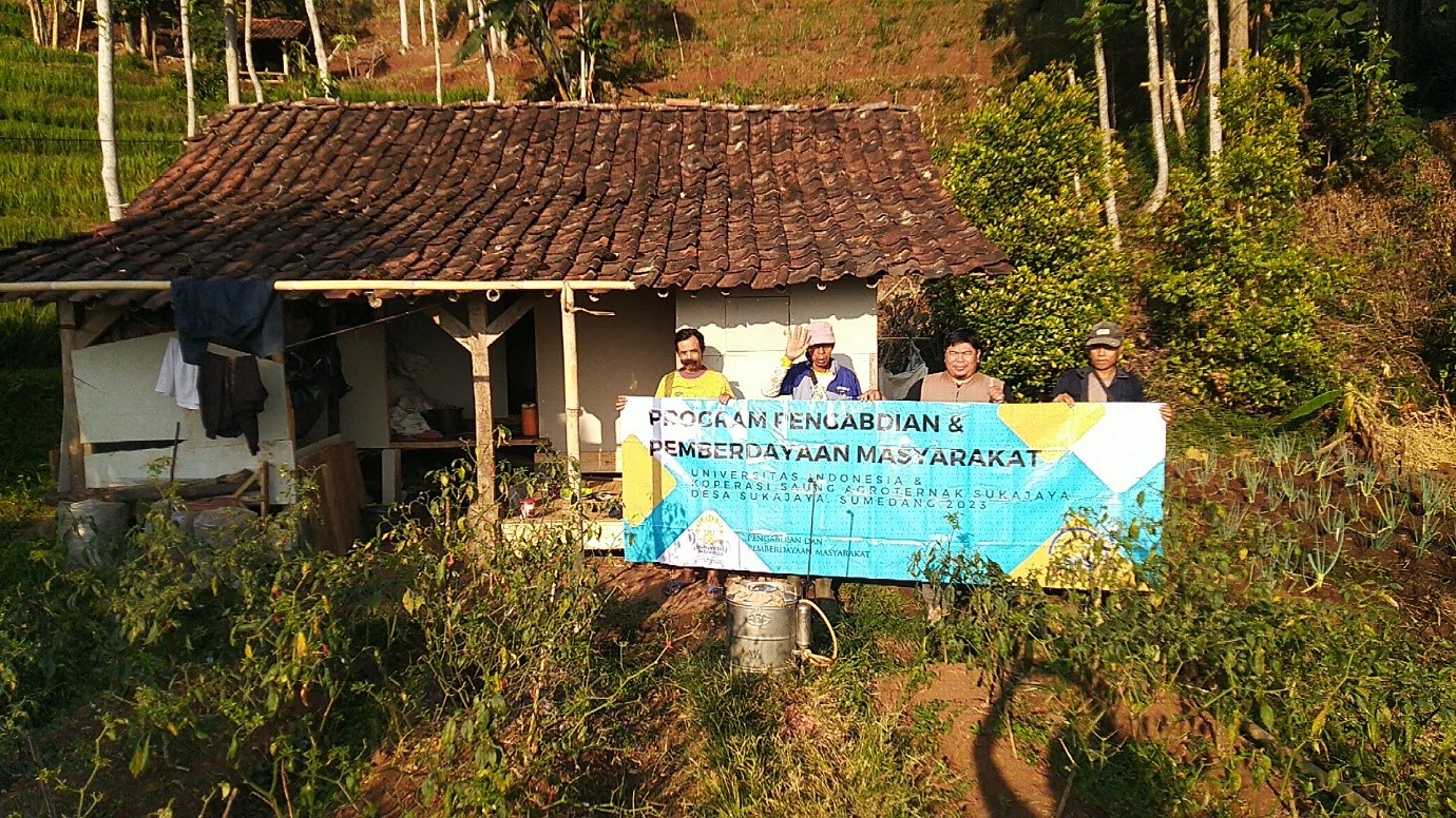 Fakultas Teknik Universitas Indonesia (FTUI) Berkolaborasi Dengan Koperasi Produsen Saung Agroternak Sukajaya (SAS) Dalam Rangka Kegiatan Pengabdian Masyarakat