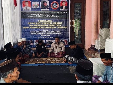 Forum pegiat Adinegara Nusantara (FPANN) dan Media Kabarnusa24.com Jawa Timur peringati Hari Anti Korupsi Sedunia Serta Menyambut Tahun baru 2024