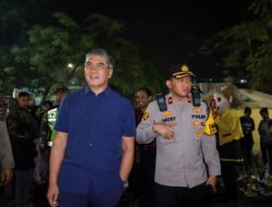 PJ. Wali Kota  Cimahi Monutoring Sejumlah Titik Di Kota Cimahi Pada Malam Tahun Baru