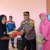 PT Pertamina EP 2 Pendopo Field, Menggandeng Polres PALI dan Bhayangkari Membagikan Bantuan Sosial Pada Masyarakat di Tiga Desa Dalam Wilayah kerjanya,