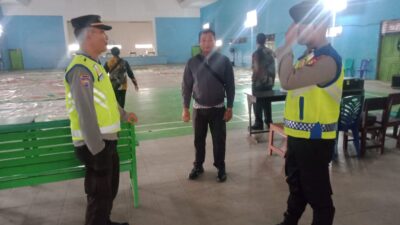 Polres PALI Gelar Giat Pengamanan Peliputan Surat Suara Presiden Dan Wakil Presiden