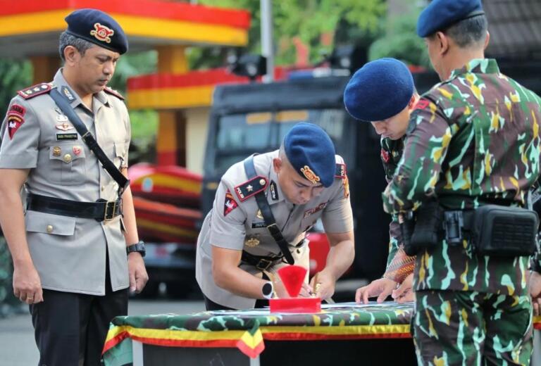 Batalyon D Pelopor Satbrimob Polda Metro Jaya Gelar Pisah Sambut Danyon Lama dan Baru