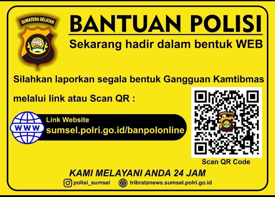 Polres Pali Sosialisasikan Bantuan Polisi Dalam Bentuk Website