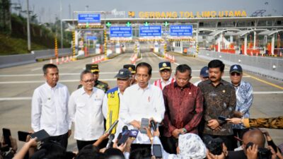 Presiden Resmikan Jalan Tol Pamulang- Cinere – Raya Bogor, Warga Bodebek Punya Lebih Banyak Opsi Jalan